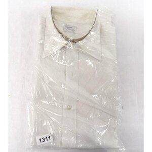 Men's White Dress Shirt 15.5-32 Long Sleeve preowned